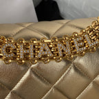 CHL - Flap Bag Small Gold Bag For Women 15LO/6in
