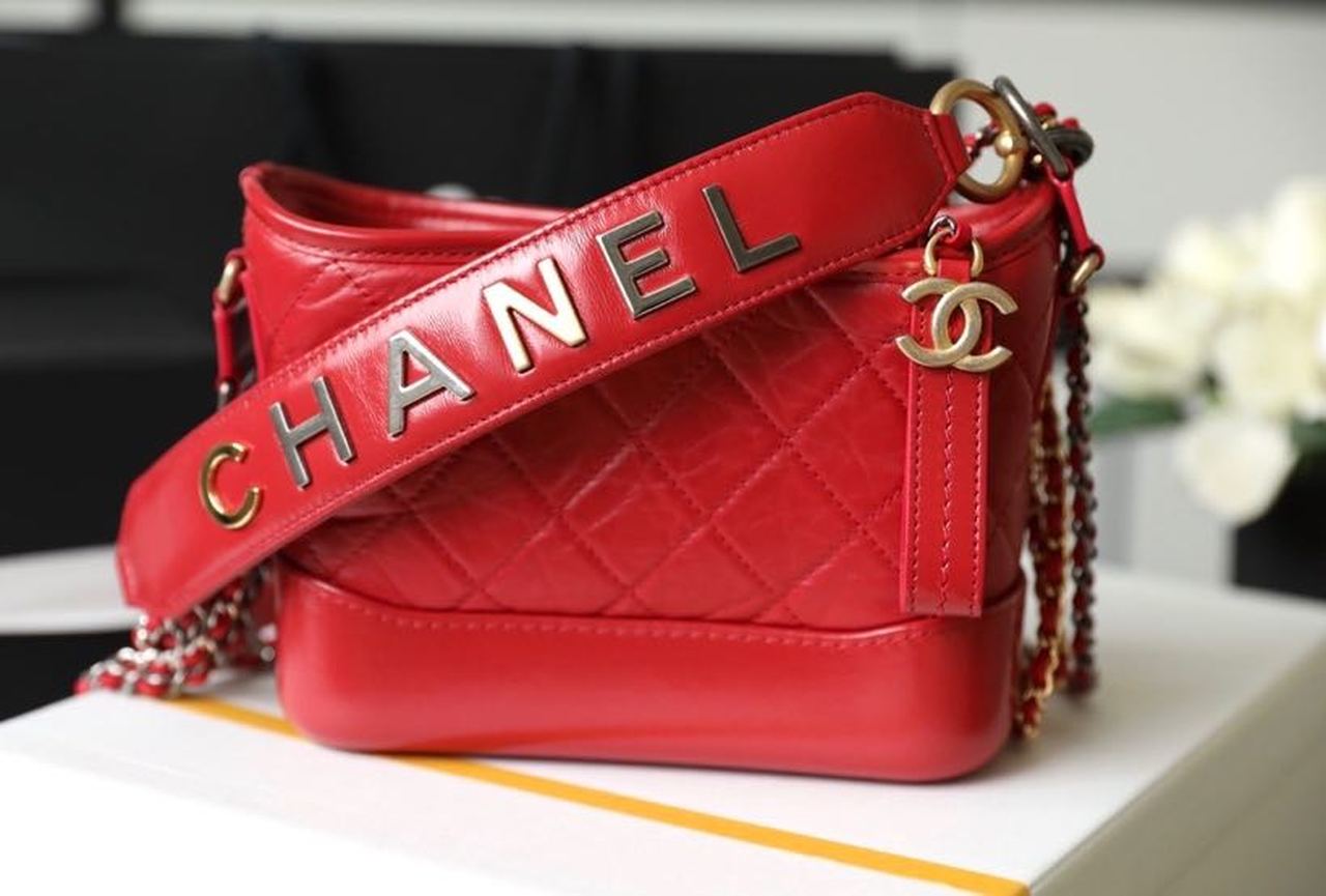 CHL - Gabrielle Small Hobo Bag Red For Women 7.8in/20LO A91810