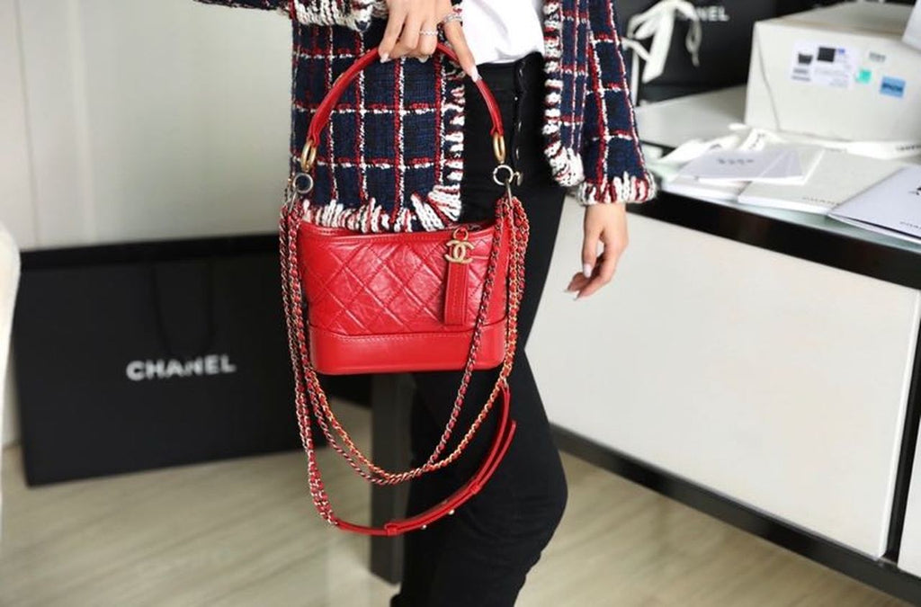CHL - Gabrielle Small Hobo Bag Red For Women 7.8in/20LO A91810