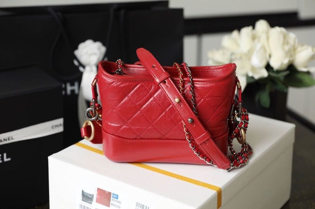 CHL - Gabrielle Small Hobo Bag Red For Women 7.8in/20LO A91810