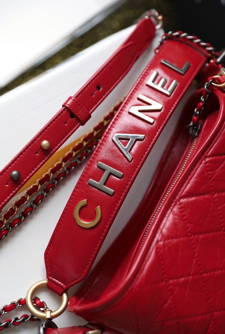 CHL - Gabrielle Small Hobo Bag Red For Women 7.8in/20LO A91810