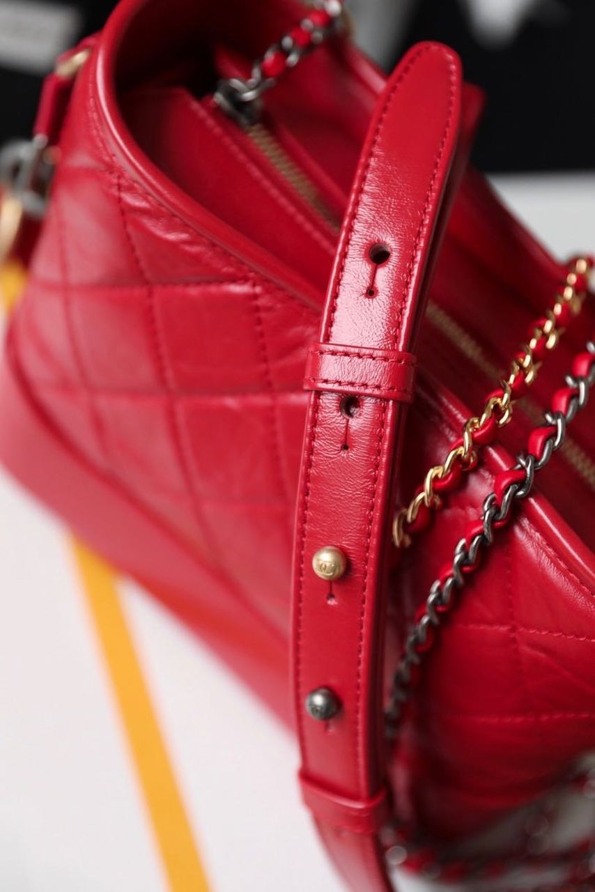 CHL - Gabrielle Small Hobo Bag Red For Women 7.8in/20LO A91810