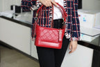 CHL - Gabrielle Small Hobo Bag Red For Women 7.8in/20LO A91810