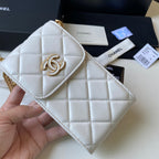 CHL - Phone Holder White Bag For Women 15LO/6in