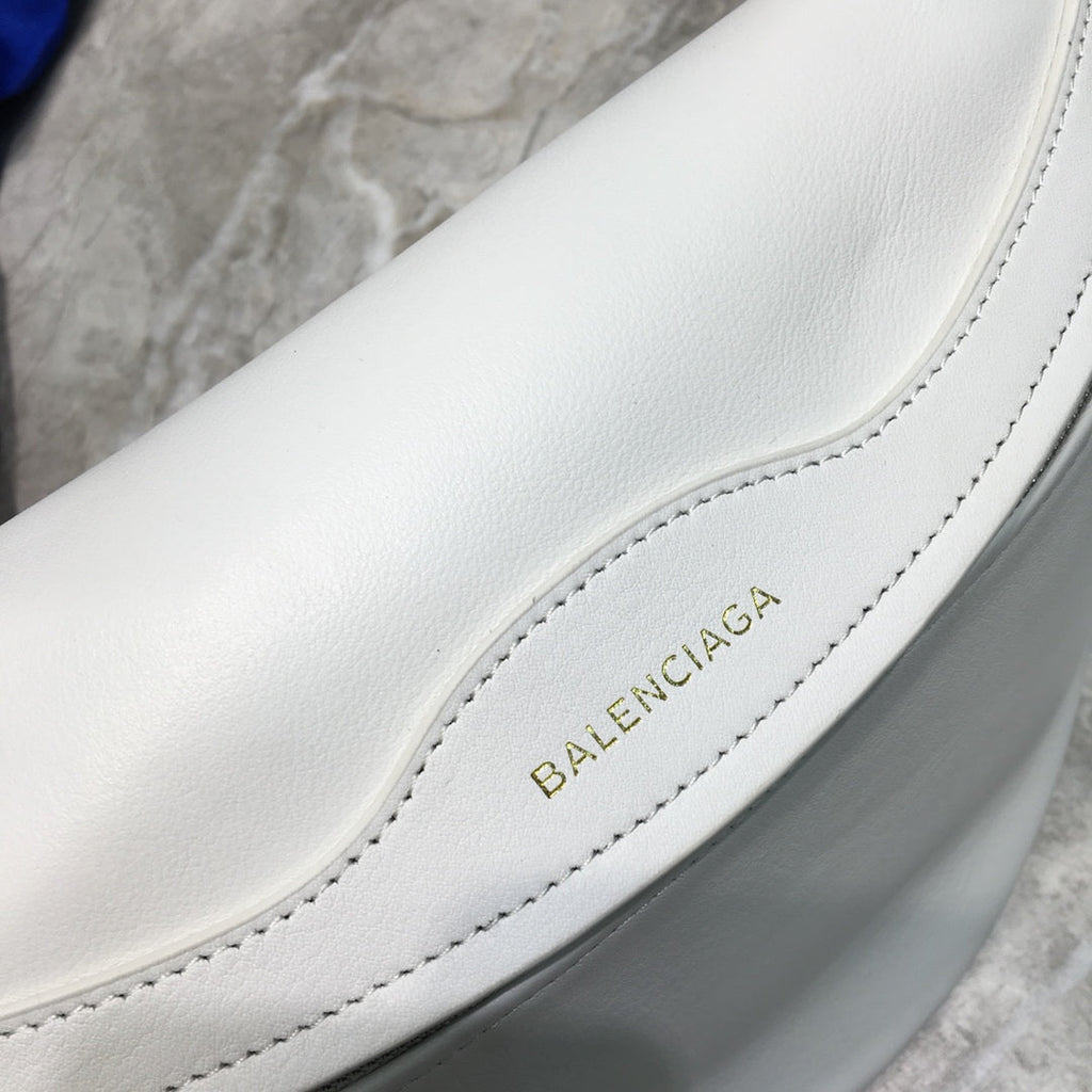 BLN-Ciaga Souvenir XXS Belt Bag In White, For Women,  Bags 11.8in/30LO