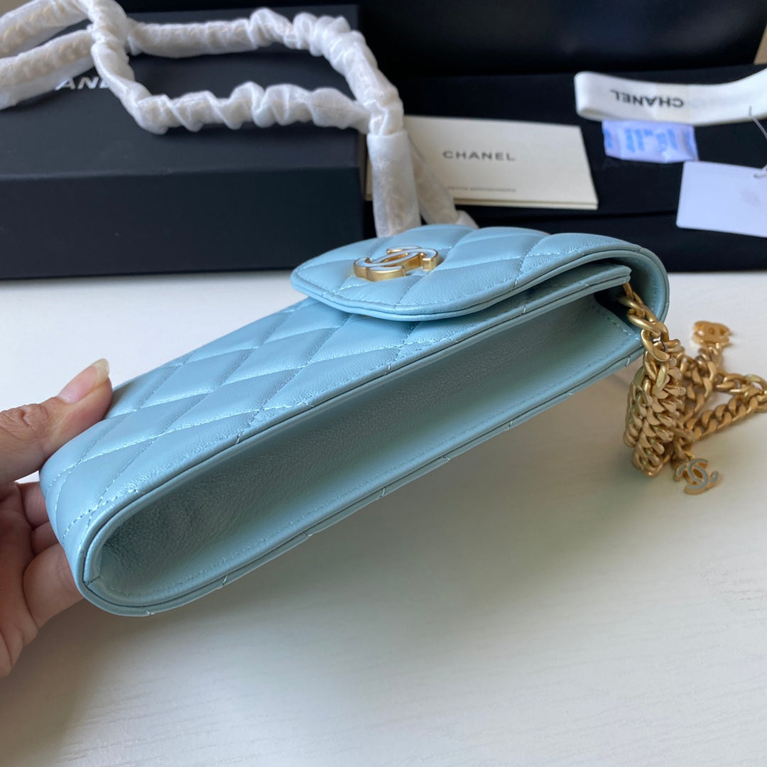 CHL - Phone Holder Blue Bag For Women 15LO/6in