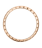 ICE CUBA RING PINK GOLD