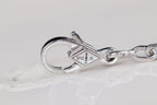 VCA Clover Blue Mop 5 Motifs Sliver Bracelet