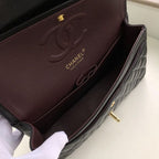 CHL -  Classic Handbag Gold Toned Hardware Black For Women Bags, Shoulder And Crossbody Bags 10.2in/26LO A01112