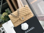 CHL -  Classic Handbag SilLusso Official - Hardware Beige For Women Bags, Shoulder And Crossbody Bags 10.2in/26LO A01112