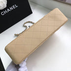 CHL -  Classic Handbag SilLusso Official - Hardware Beige For Women Bags, Shoulder And Crossbody Bags 10.2in/26LO A01112