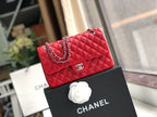 CHL -  Classic HandBag Red For Women 9.9in/25.5LO A01112