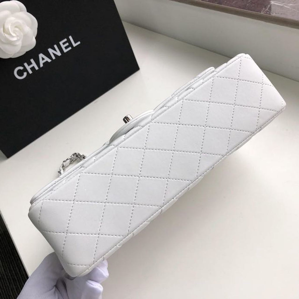 CHL -  Classic HandBag White For Women 9.9in/25.5LO A01112