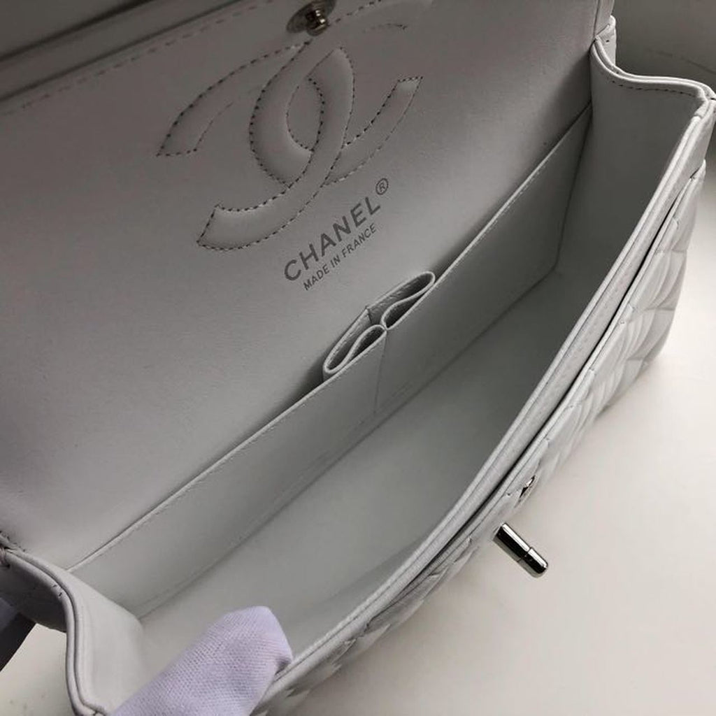 CHL -  Classic HandBag White For Women 9.9in/25.5LO A01112