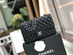 CHL -  Classic HandBag Black For Women 9.9in/25.5LO A01112