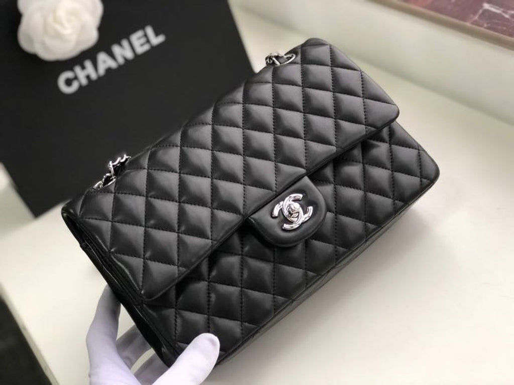 CHL -  Classic HandBag Black For Women 9.9in/25.5LO A01112