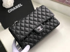 CHL -  Classic HandBag Black For Women 9.9in/25.5LO A01112