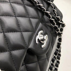 CHL -  Classic HandBag Black For Women 9.9in/25.5LO A01112