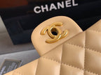 CHL -  Classic HandBag Beige For Women 9.9in/25.5LO A01112