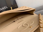 CHL -  Classic HandBag Beige For Women 9.9in/25.5LO A01112