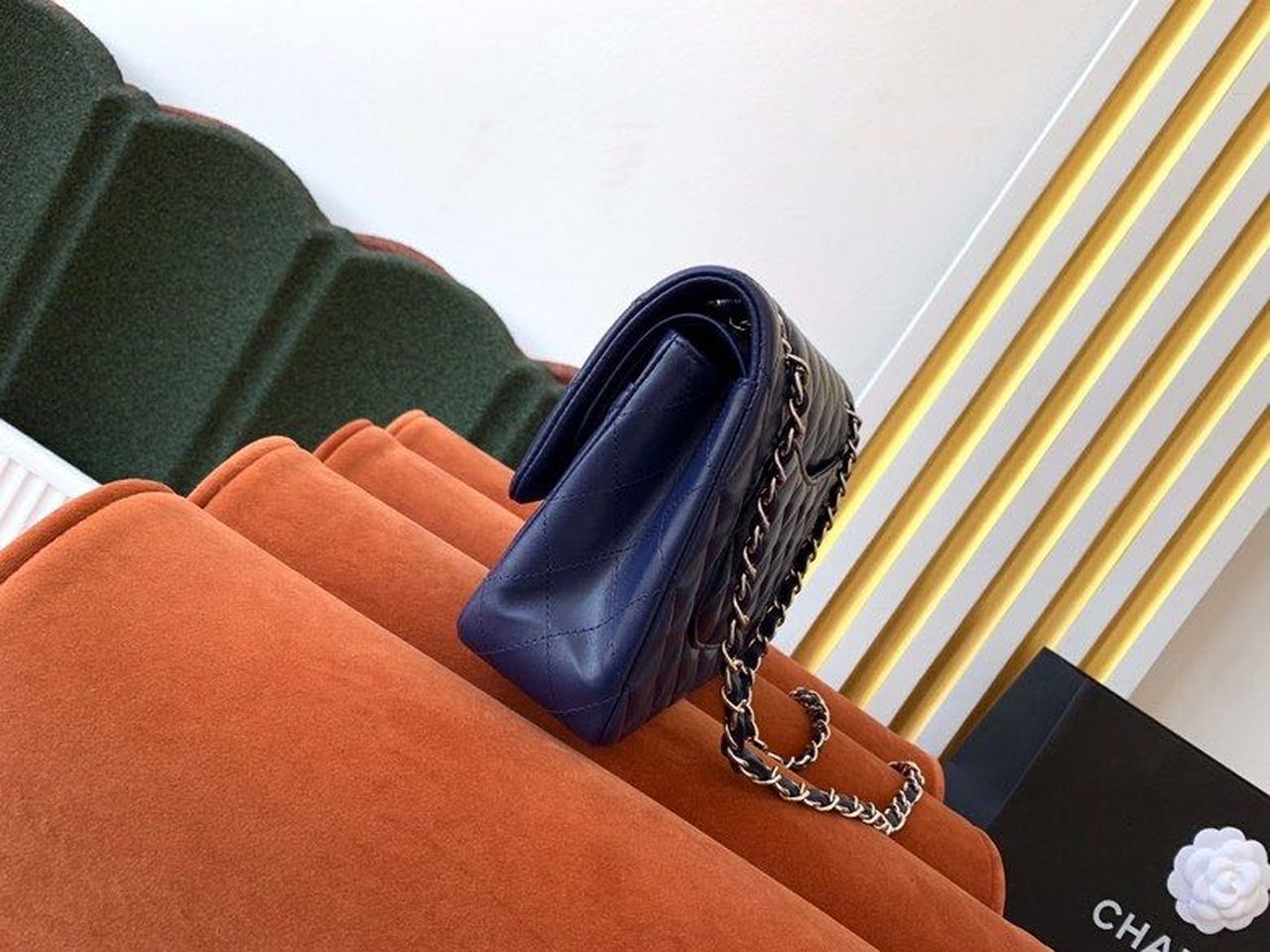 CHL -  Classic Handbag Navy Blue For Women Bags, Shoulder And Crossbody Bags 10.2in/26LO A01112