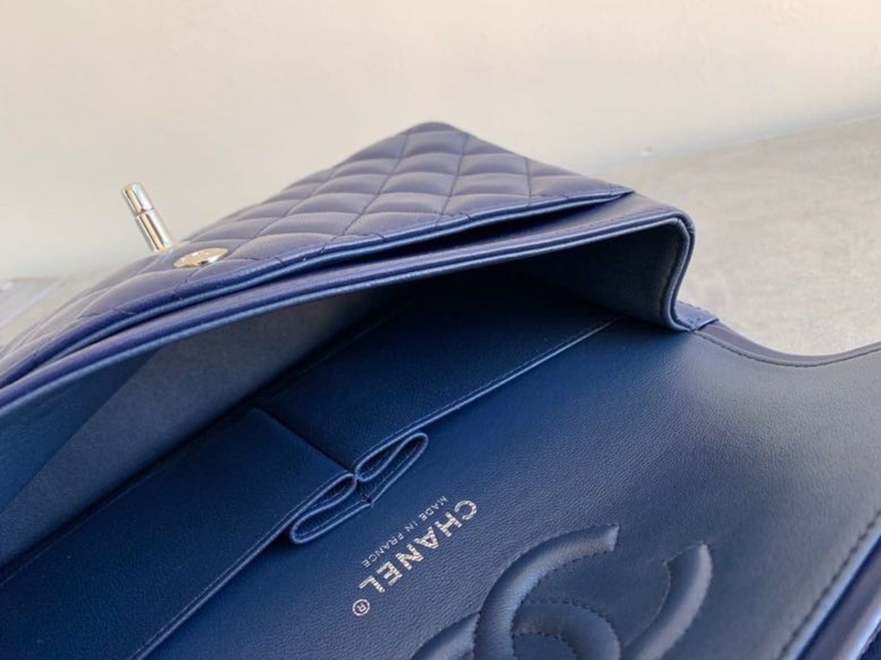 CHL -  Classic Handbag Navy Blue For Women Bags, Shoulder And Crossbody Bags 10.2in/26LO A01112