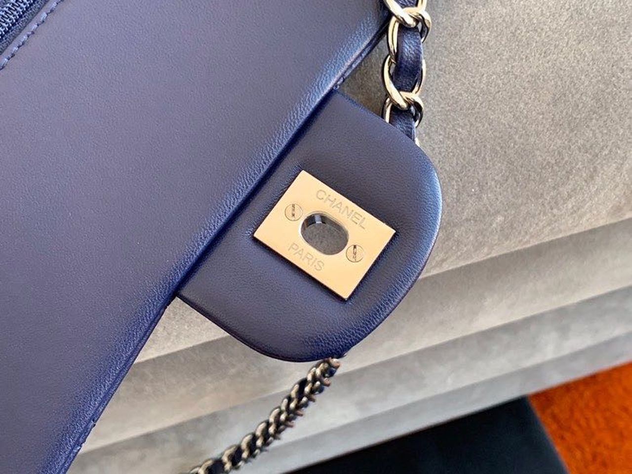 CHL -  Classic Handbag Navy Blue For Women Bags, Shoulder And Crossbody Bags 10.2in/26LO A01112