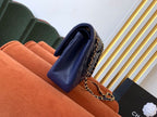 CHL -  Classic HandBag Navy Blue For Women 9.9in/25.5LO A01112