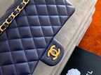 CHL -  Classic HandBag Navy Blue For Women 9.9in/25.5LO A01112