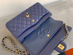 CHL -  Classic HandBag Navy Blue For Women 9.9in/25.5LO A01112