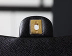 CHL -  Classic Mini Flap Bag Gold Toned Hardware Black For Women 6.7in/17LO