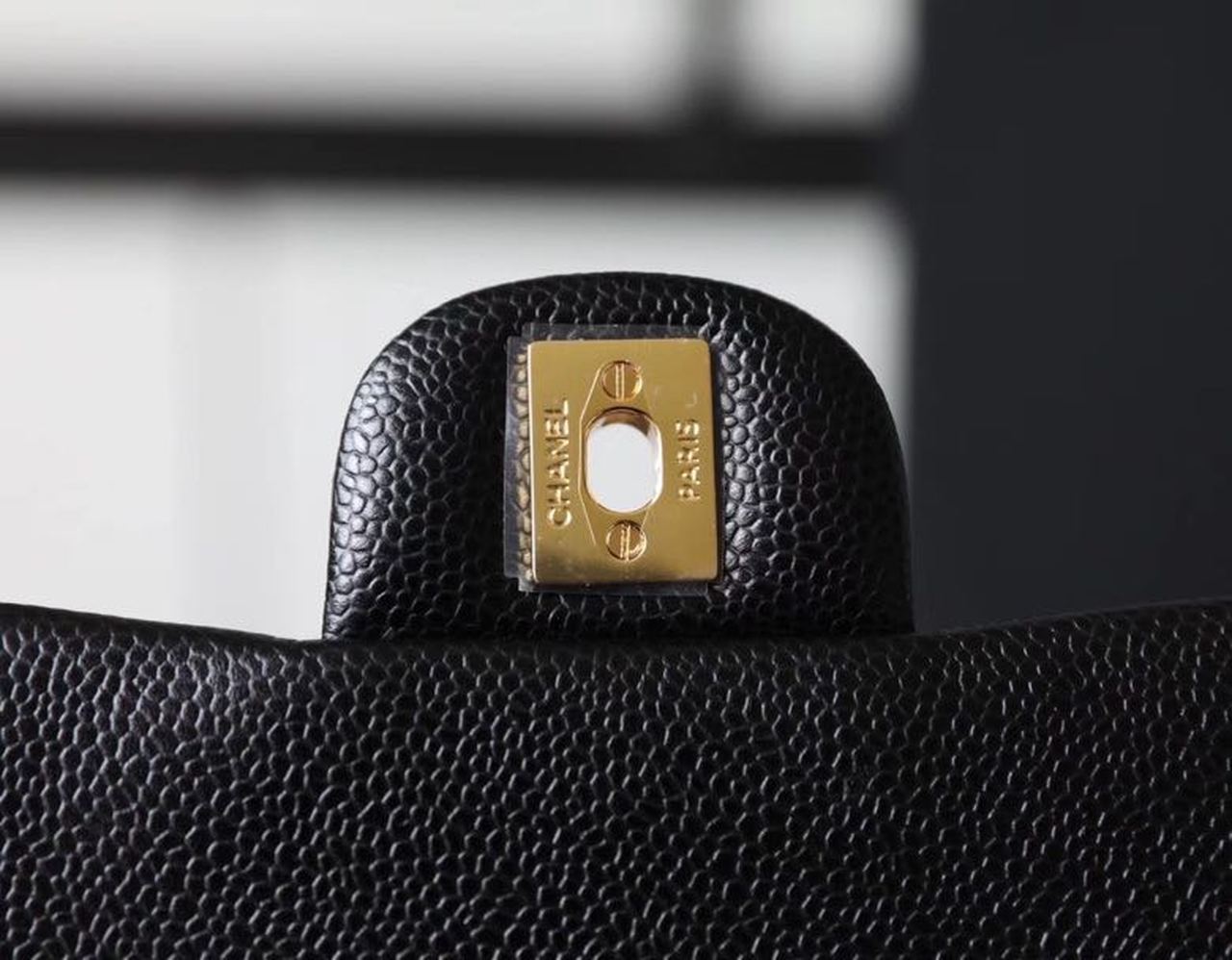 CHL -  Classic Mini Flap Bag Gold Toned Hardware Black For Women 6.7in/17LO
