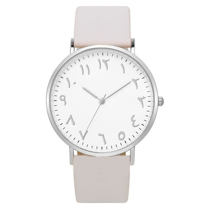 Arabic Number Luxury Womens Watch