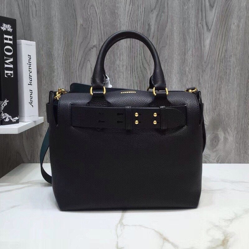 B-Berry - BB  Small Triple Stud Belt Bag Black For Women, Bags 14in/36LO