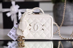 CHL - Vanity Case Bag Gold Toned Hardware For Women 6.6in/17LO