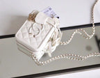 CHL - Vanity Case Bag Gold Toned Hardware For Women 6.6in/17LO