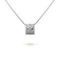 CLOVER SILVER NECKLACE