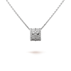 CLOVER SILVER NECKLACE