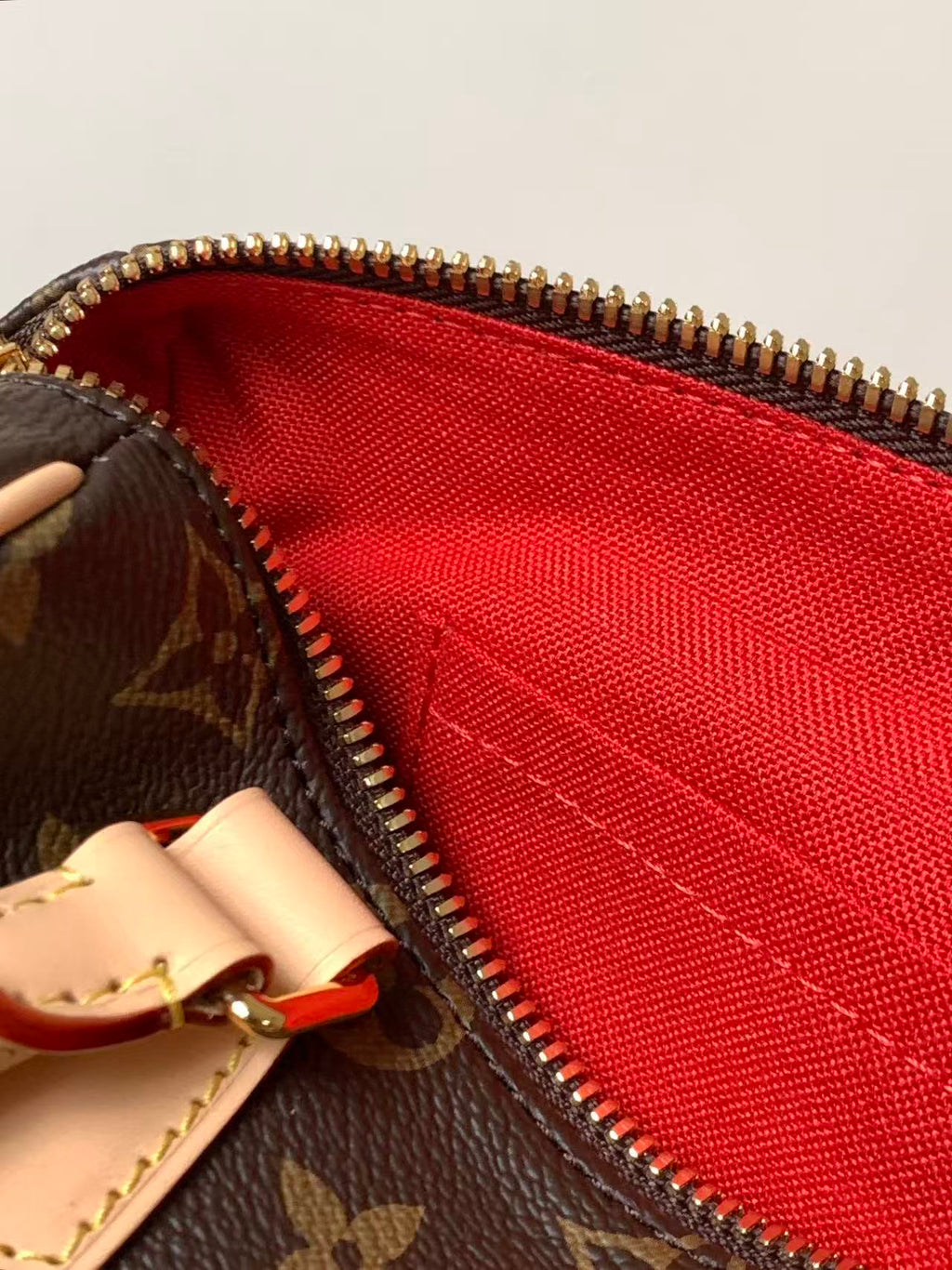 LV Speedy Bandoulière 20cm Brown Monogram Canvas GHW