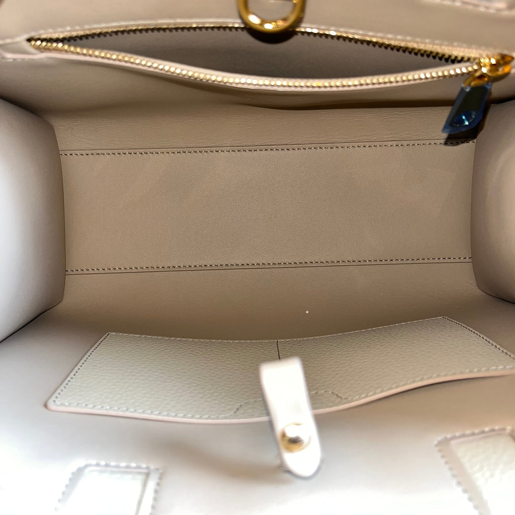 B-BERRY Frances Mini Grainy Calfskin Tote Bag