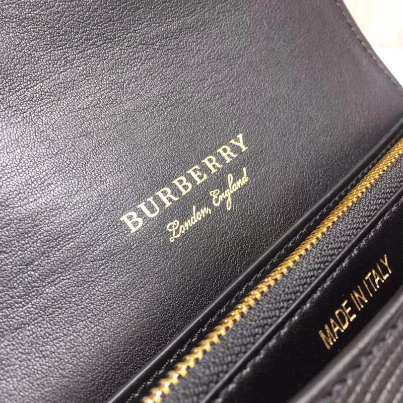 B-Berry - BB  The Small Buckle Bag In House Check Black For Women, Bags 7.5in/19LO