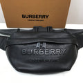 B-Berry - BB  Sonny Logo-Embossed Belt Bag Black For Men, Bags 12.2in/31LO