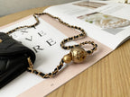 CHL - Mini 1889 Unblocked Metal Ball Black Bag For Women 9LO/3.5in
