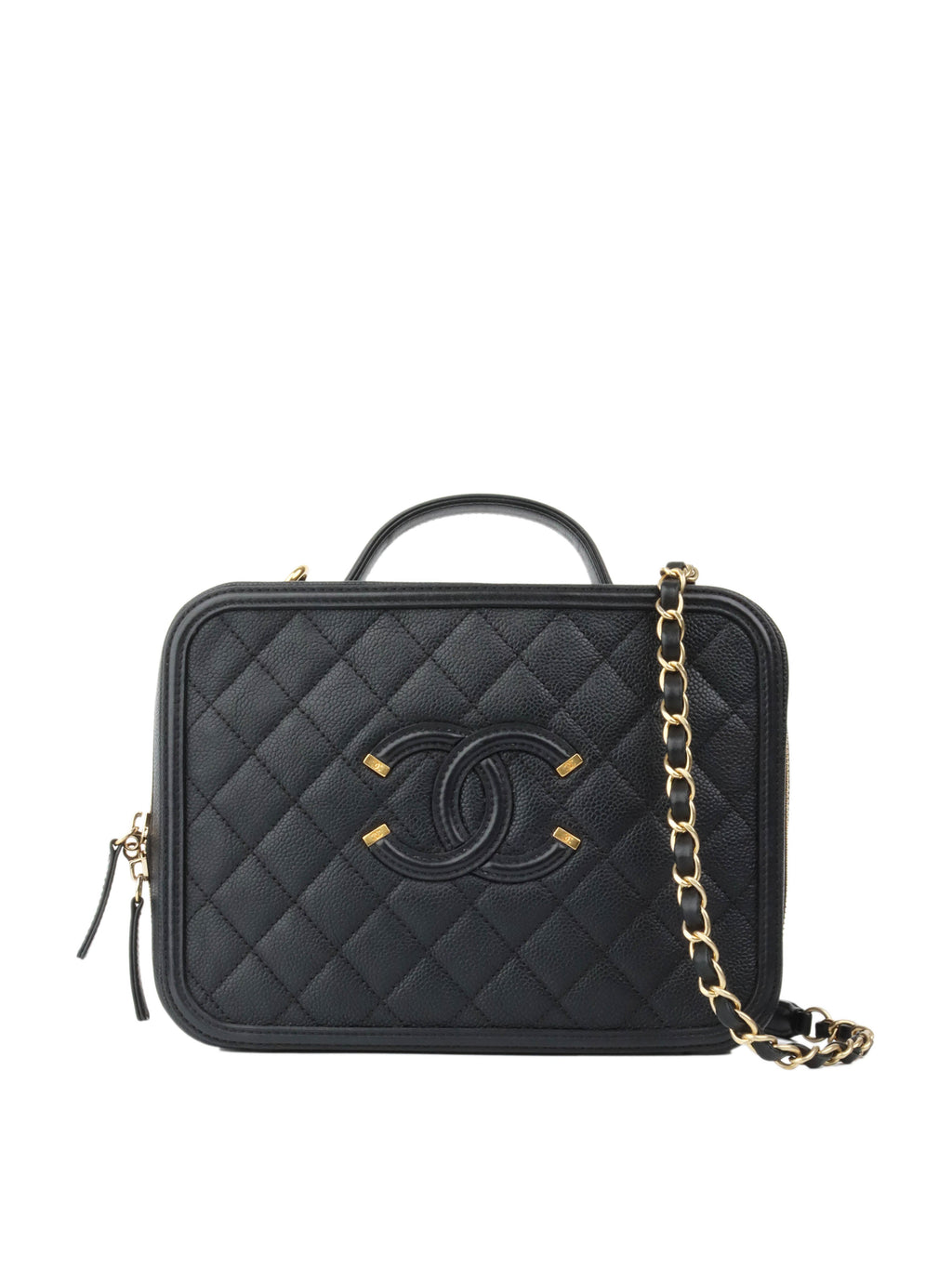 CHNL -  Black Caviar Business Vanity Bag