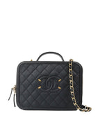 CHNL -  Black Caviar Business Vanity Bag