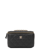 CHNL -  Black Caviar Vanity Case.