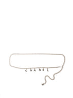 CHNL -  Silver Charm Chain Belt.
