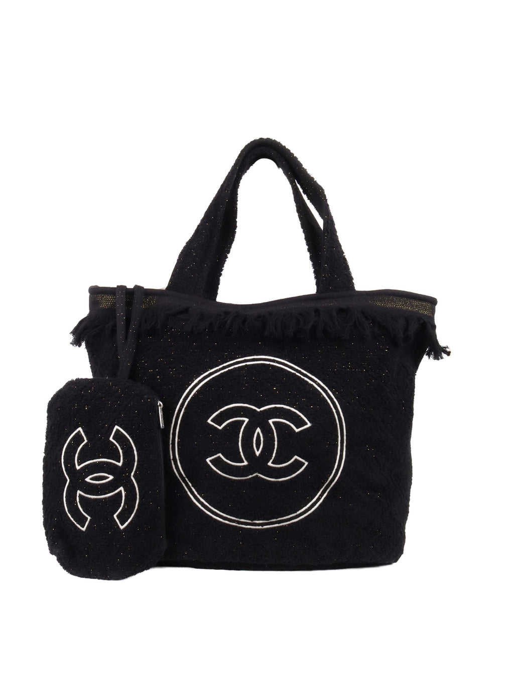 CHNL -  Terry Cotton CC Beach Tote Towel Set