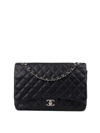 CHNL -  Maxi Double Flap Bag with SHW.