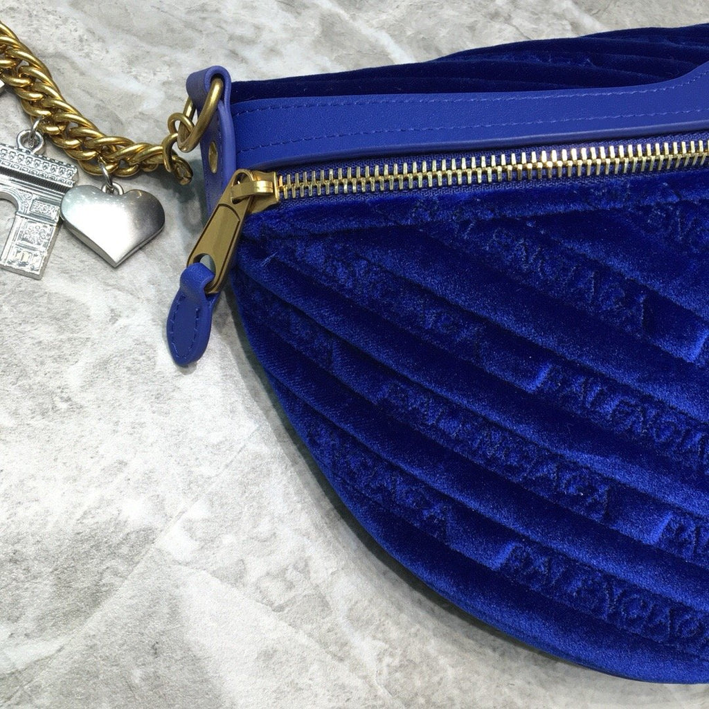 BLN-Ciaga Souvenir XXS Belt Bag In Blue, For Women,  Bags 11.8in/30LO